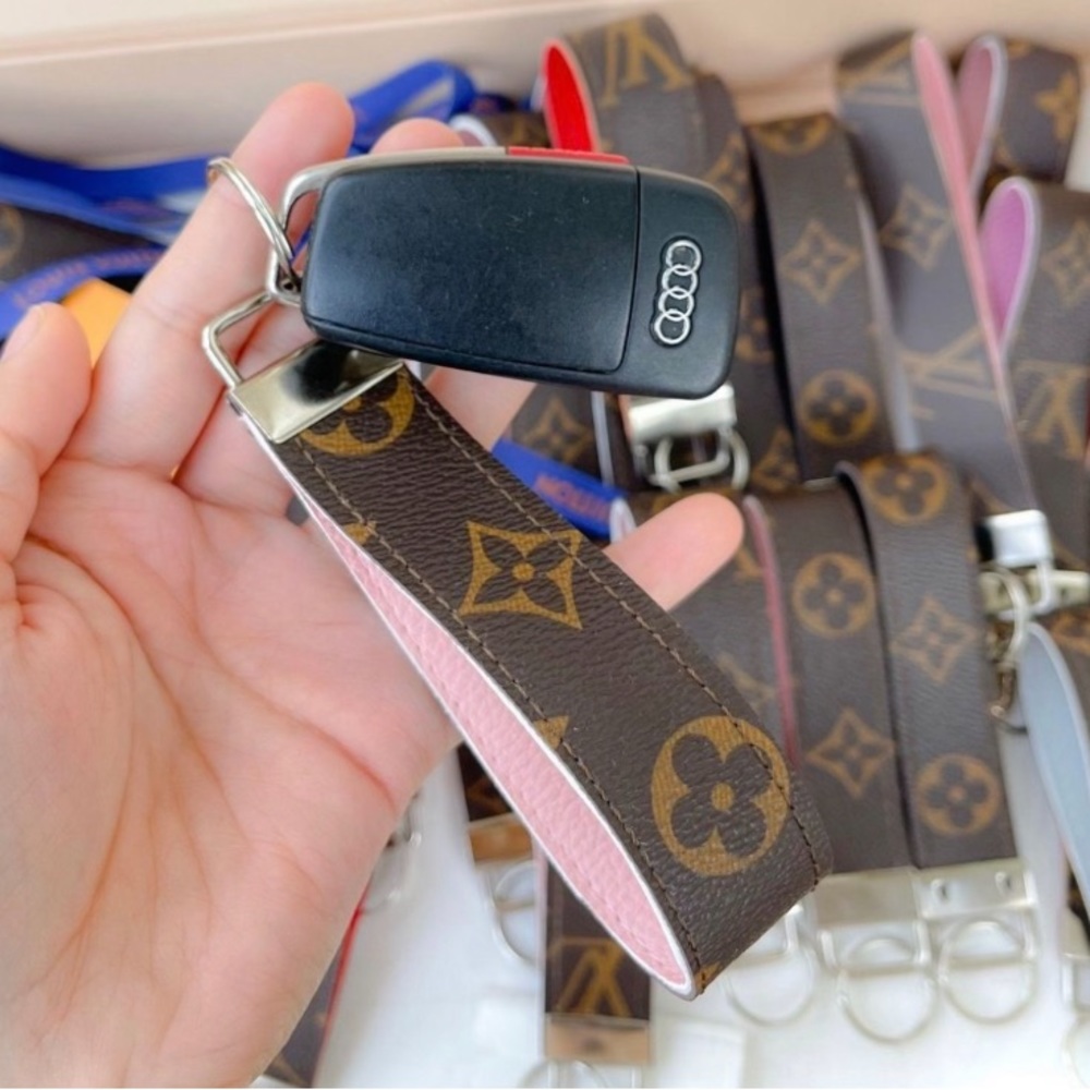 Louis Vuitton Key Chain Upcycled
